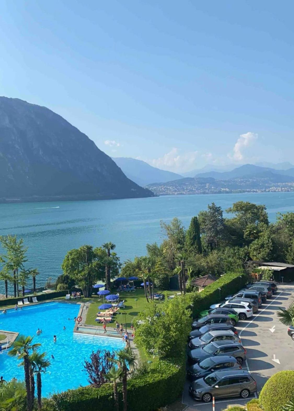 Bellavista Apartment Bissone Kültér fotó