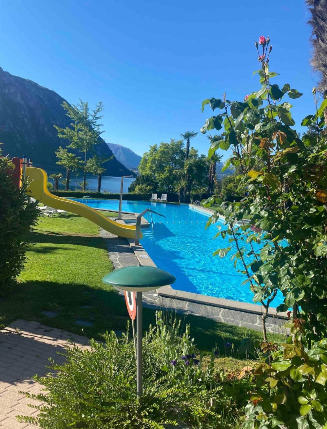 Bellavista Apartment Bissone Kültér fotó