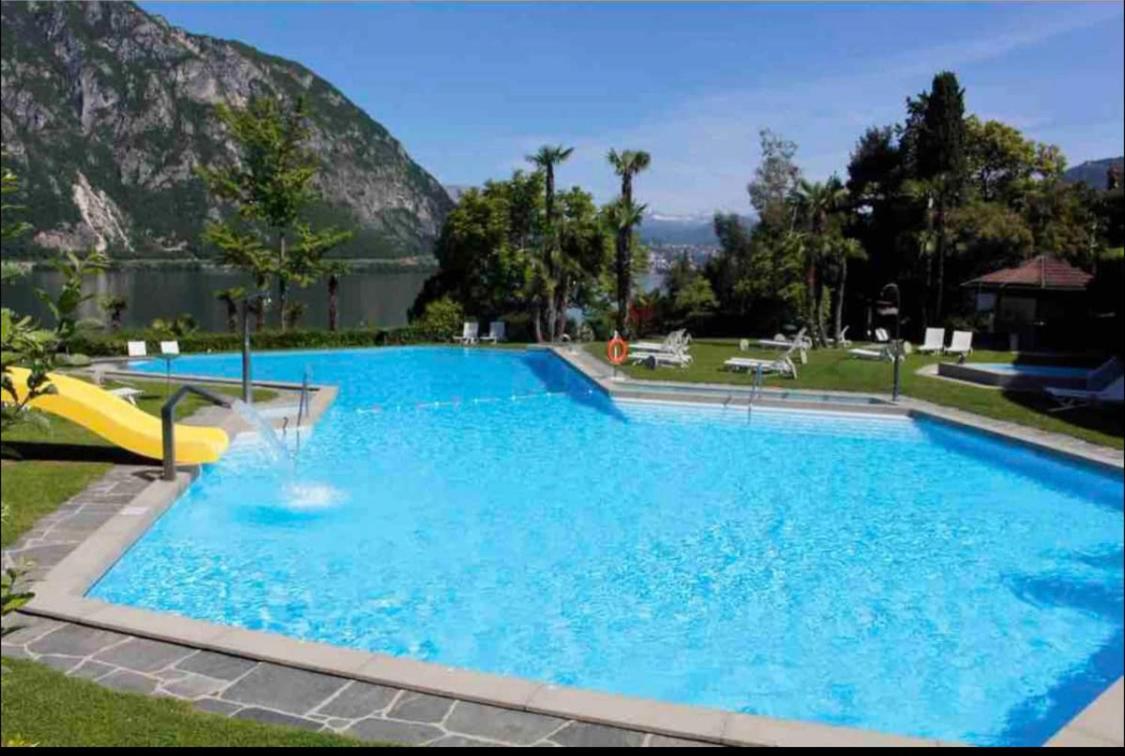 Bellavista Apartment Bissone Kültér fotó
