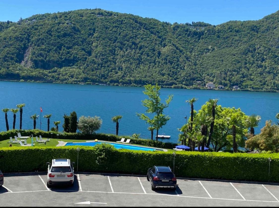 Bellavista Apartment Bissone Kültér fotó