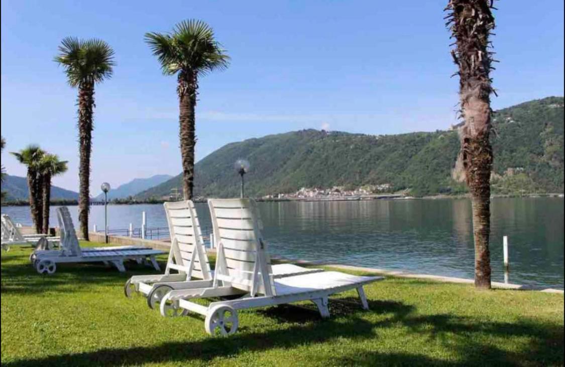 Bellavista Apartment Bissone Kültér fotó