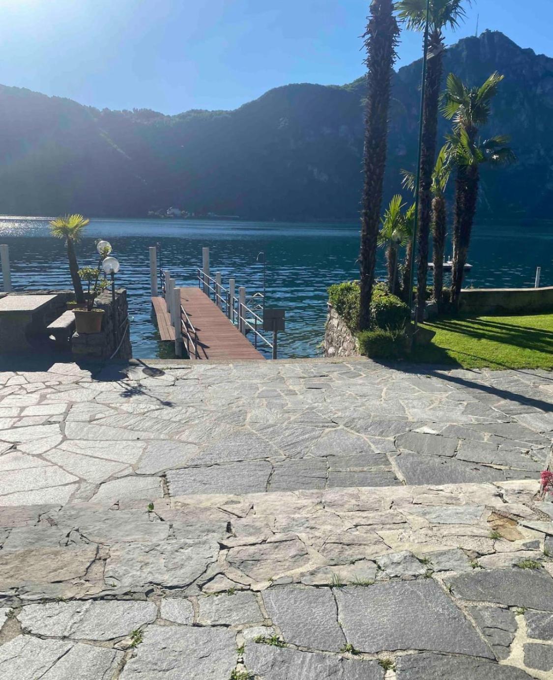 Bellavista Apartment Bissone Kültér fotó