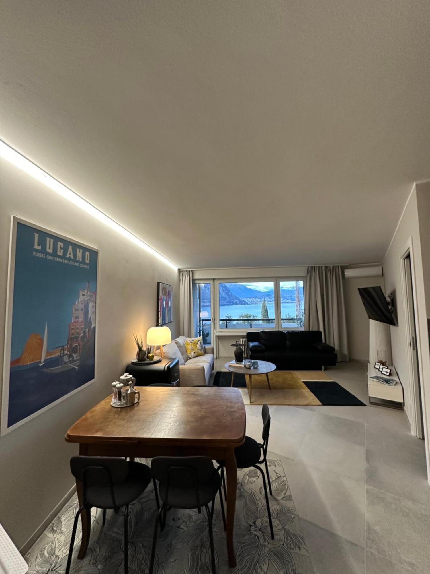 Bellavista Apartment Bissone Kültér fotó